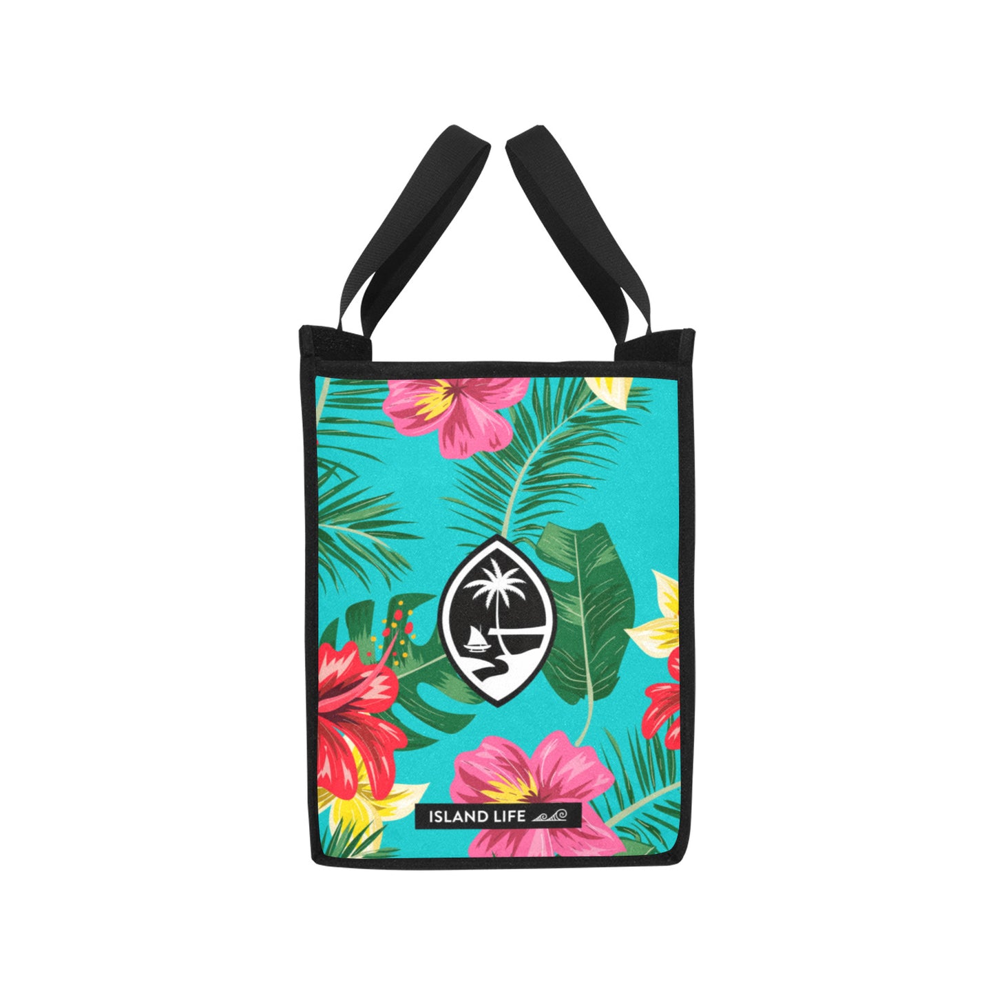 Floral Guam Balutan Large Picnic Tote Bag