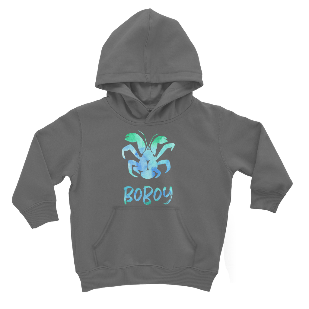 Coconut Crab Boboy Boys Guam Saipan CNMI Classic Kids Hoodie Pullover