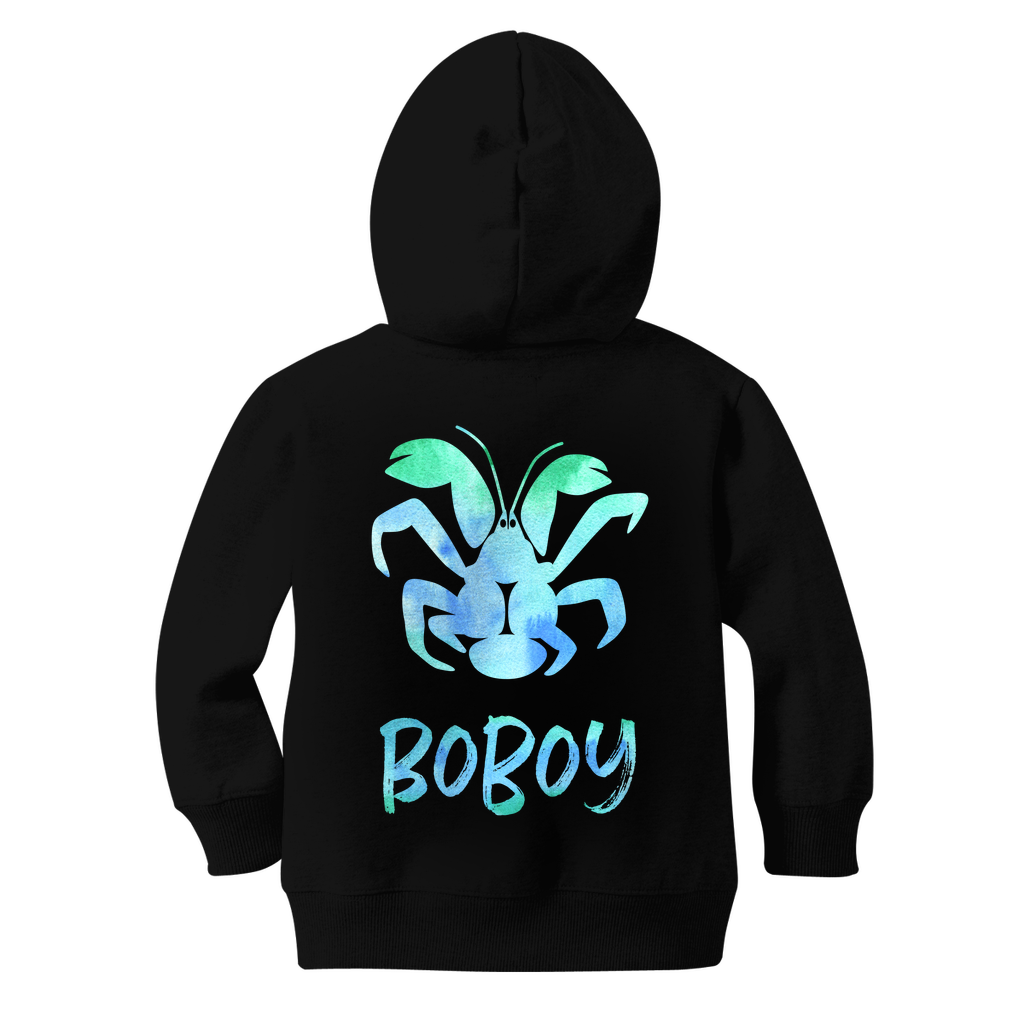 Coconut Crab Boboy Guam Boys Classic Kids Zip Hoodie Jacket