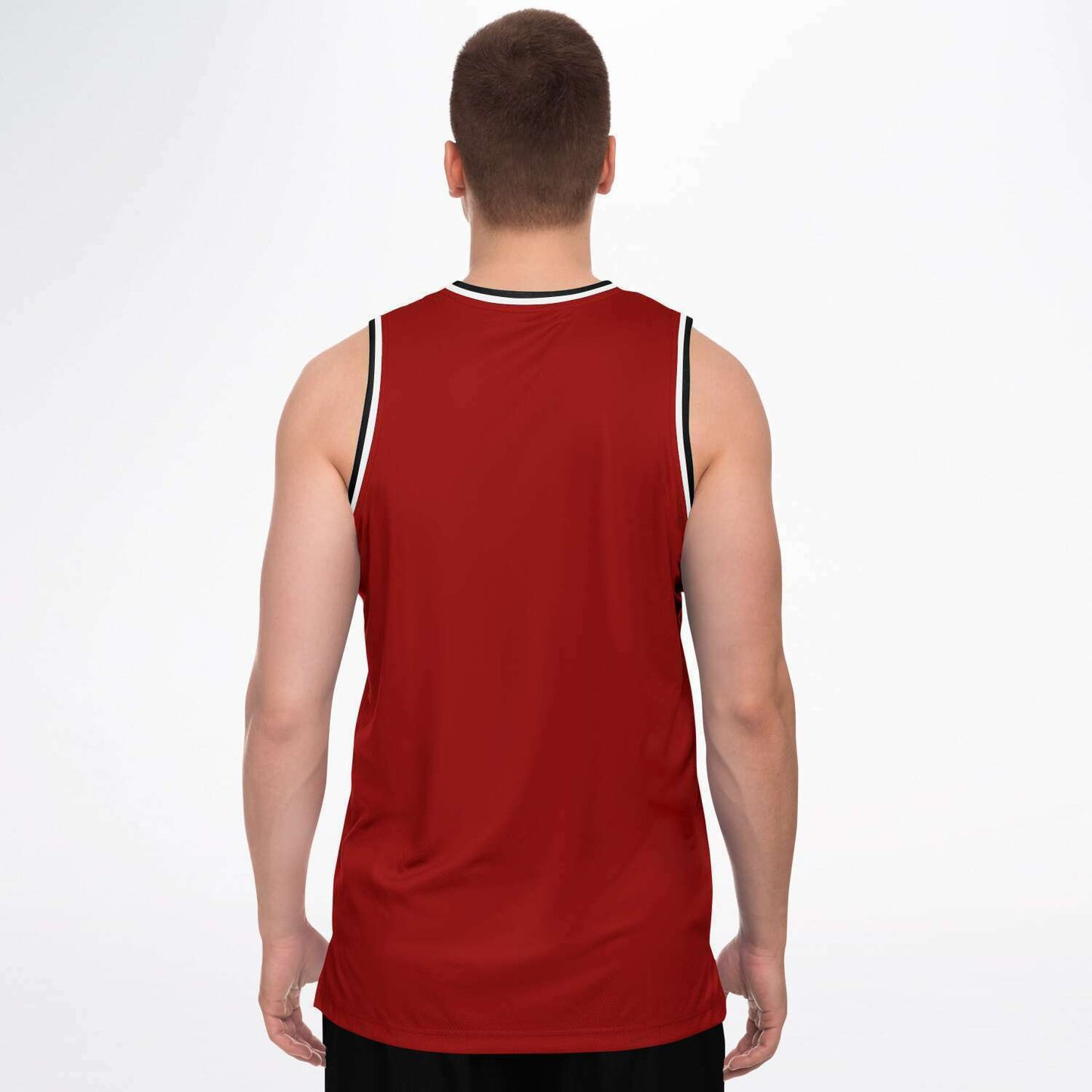 Guam Seal Red Basketball Jersey