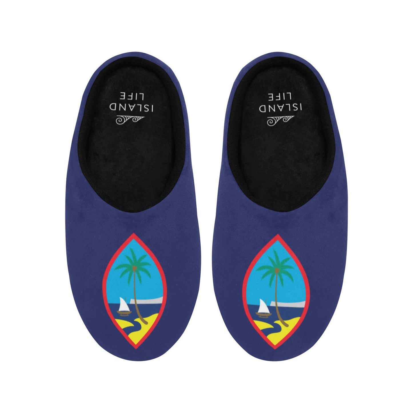 Guam Seal Men's House Slippers