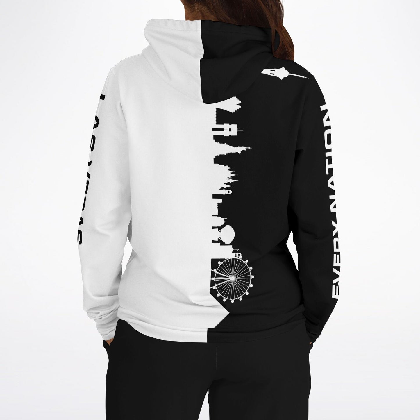 Every Nation Las Vegas Black White Hoodie