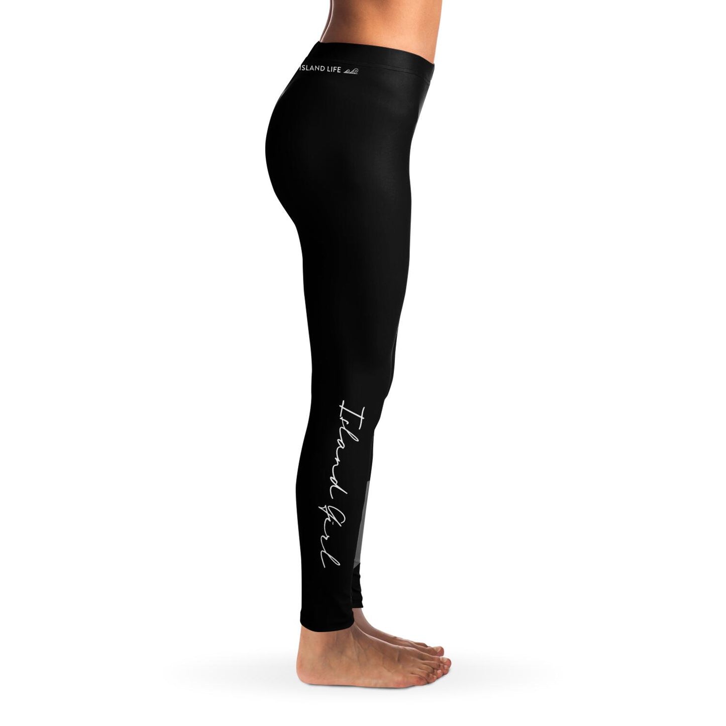 Guam Seal Island Girl Black Premium Leggings