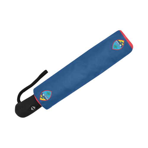 Guam Flag Automatic Folding Umbrella