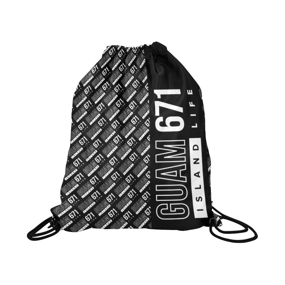 Guam 671 Life Large Drawstring Bag