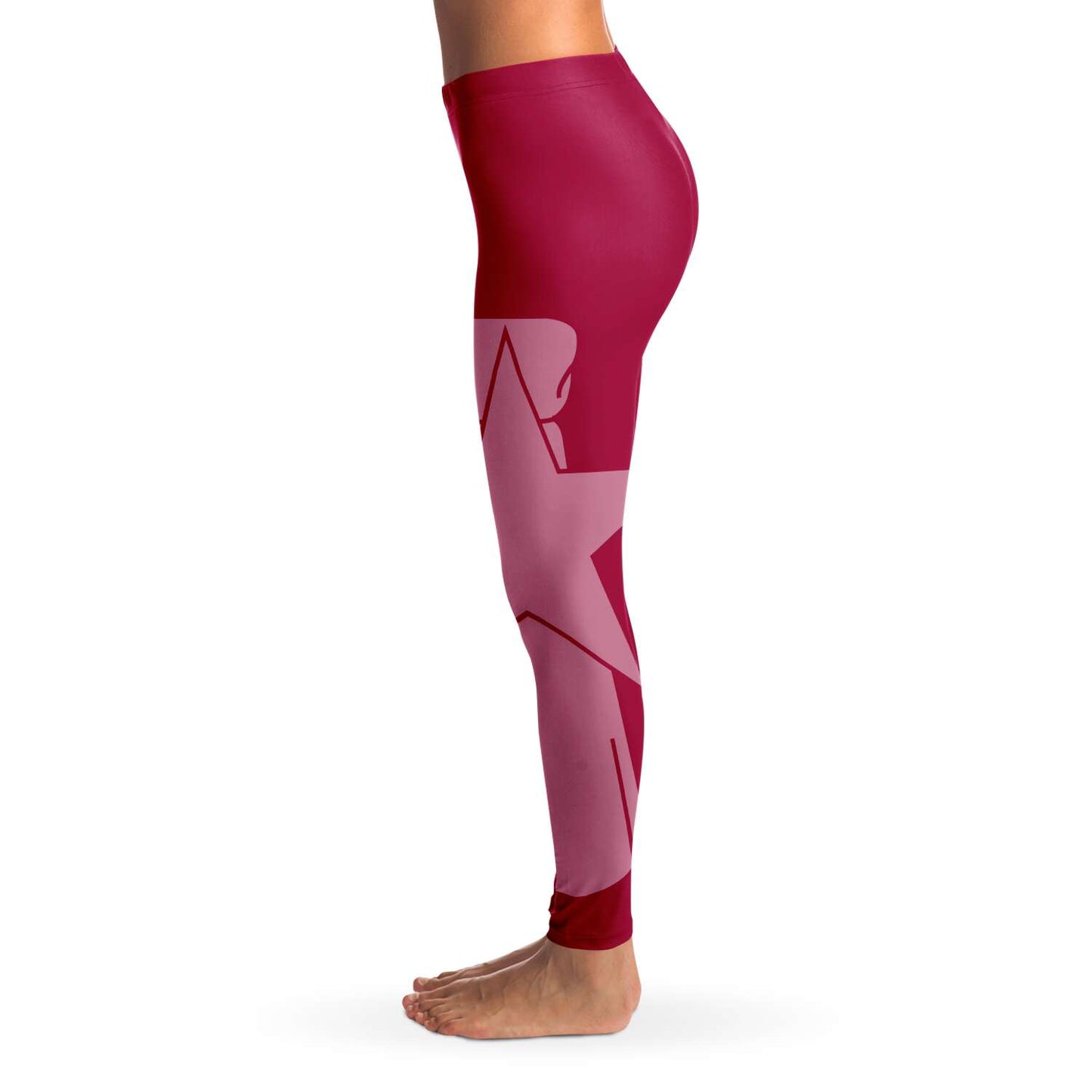 CNMI Seal Island Girl Red Premium Leggings