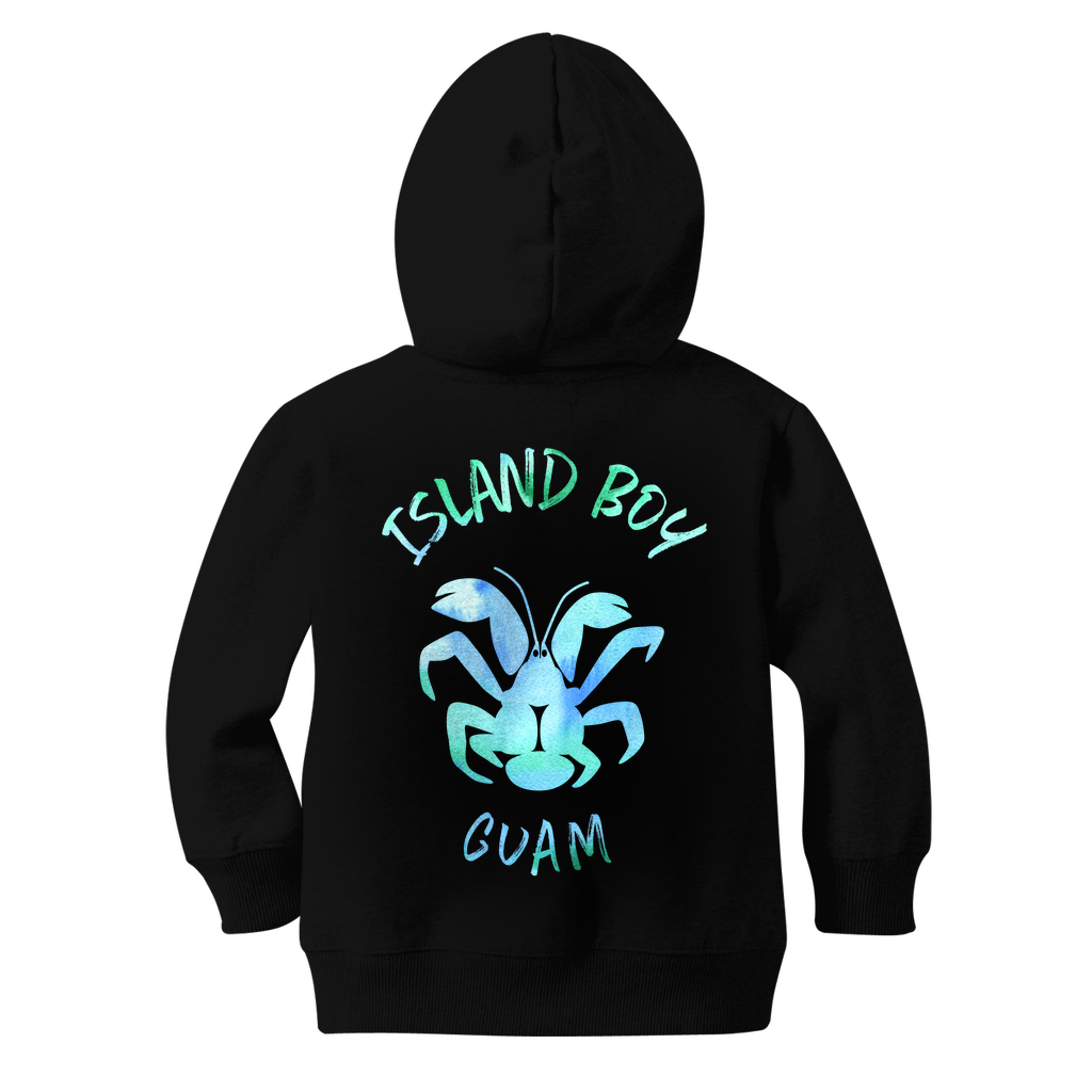 Coconut Crab Island Boy Guam Classic Kids Zip Hoodie Jacket