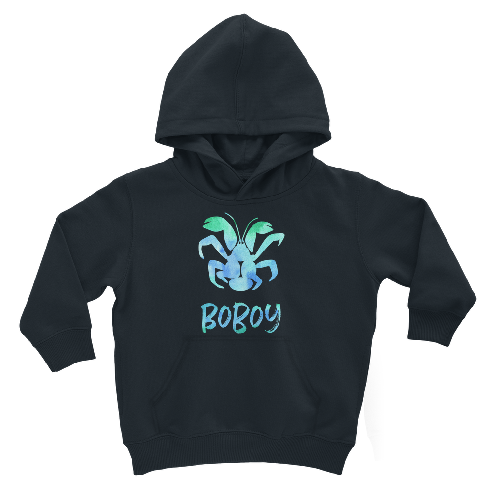 Coconut Crab Boboy Boys Guam Saipan CNMI Classic Kids Hoodie Pullover