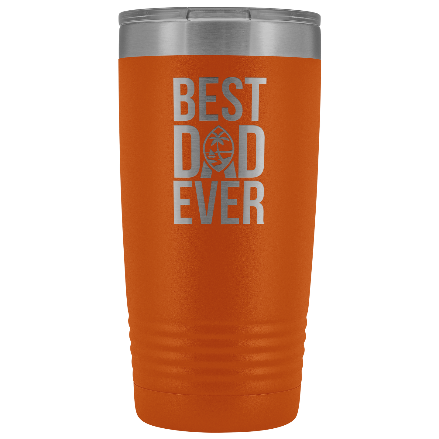 Best Dad Ever Guam Seal 20oz Tumbler