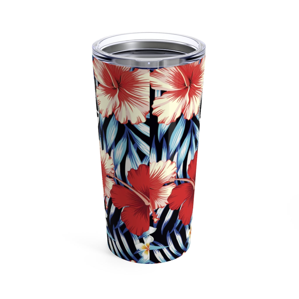 Guam Tropical Floral Tumbler 20oz