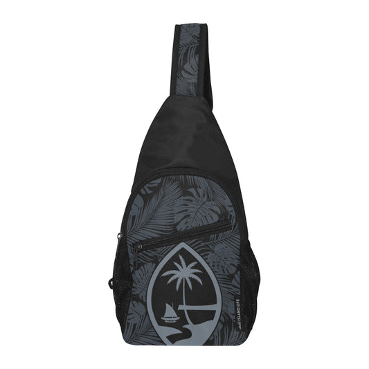 Guam Dark Jungle All Over Print Chest Bag