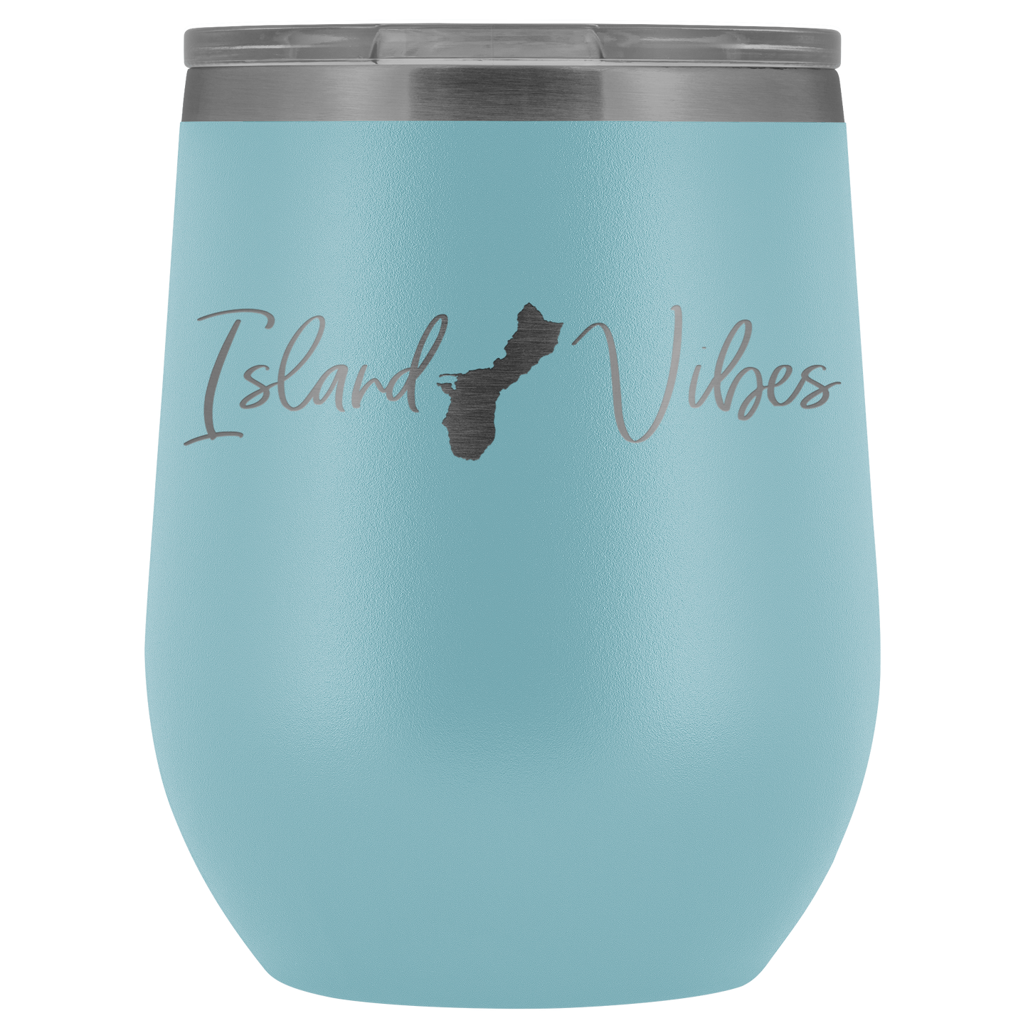 Island Vibes Guam Wine Tumbler