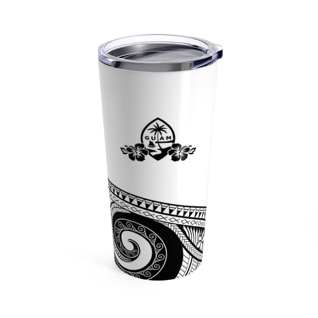Nobia Chamorro Bride Guam Wedding White Tumbler 20oz