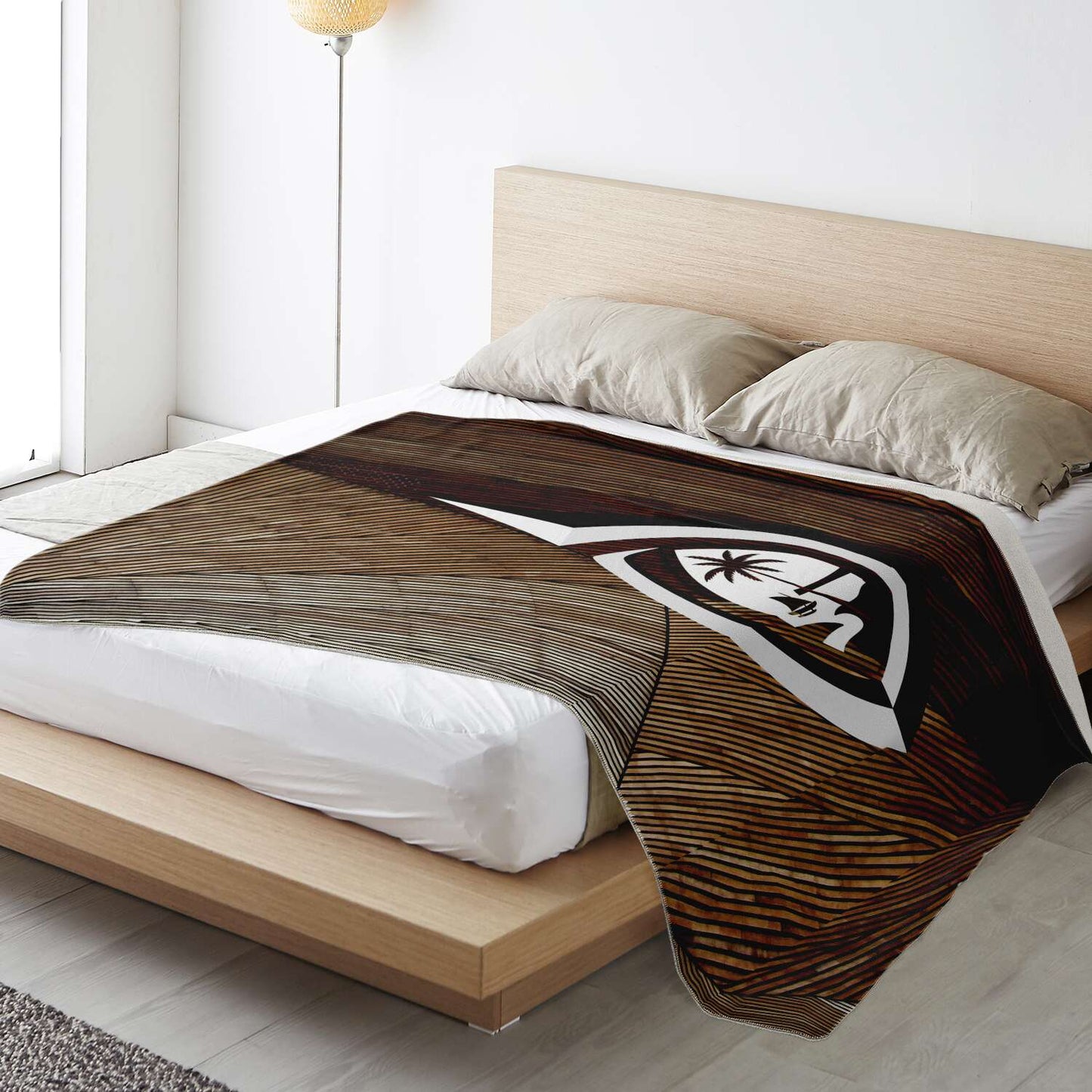 Guam Seal Hook Microfleece Blanket