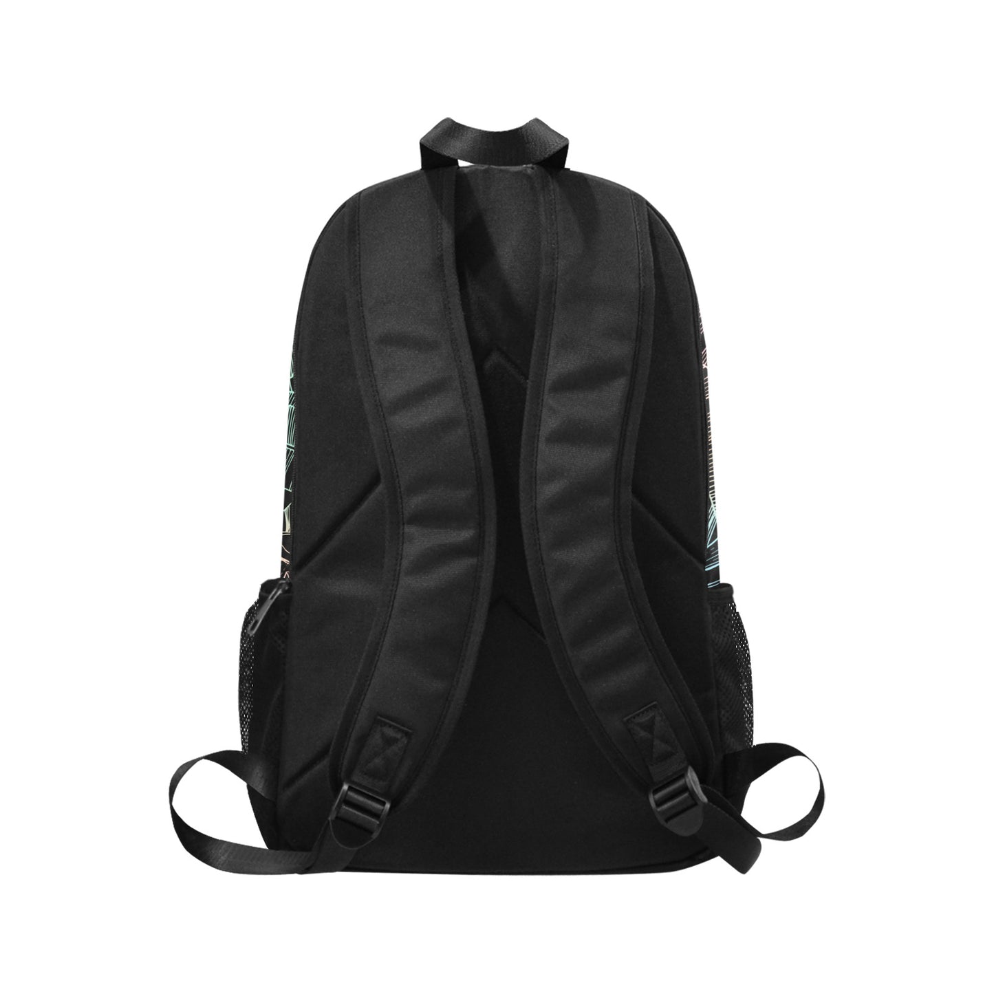Guam Rainbow Banana Leaves Laptop Side Pockets Backpack