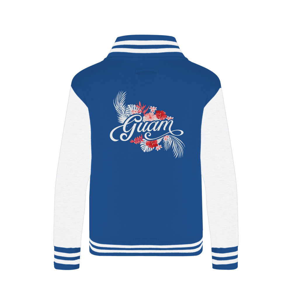 Guam Floral Varsity Jacket