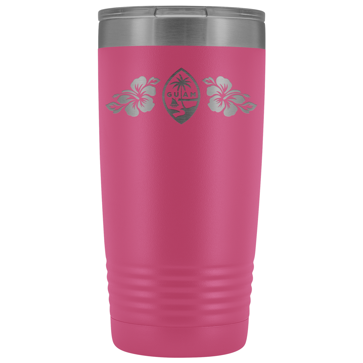 Guam Seal Hibiscus 20oz Tumbler