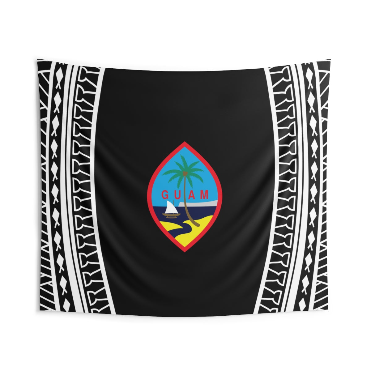 Guam Tribal Indoor Wall Tapestry