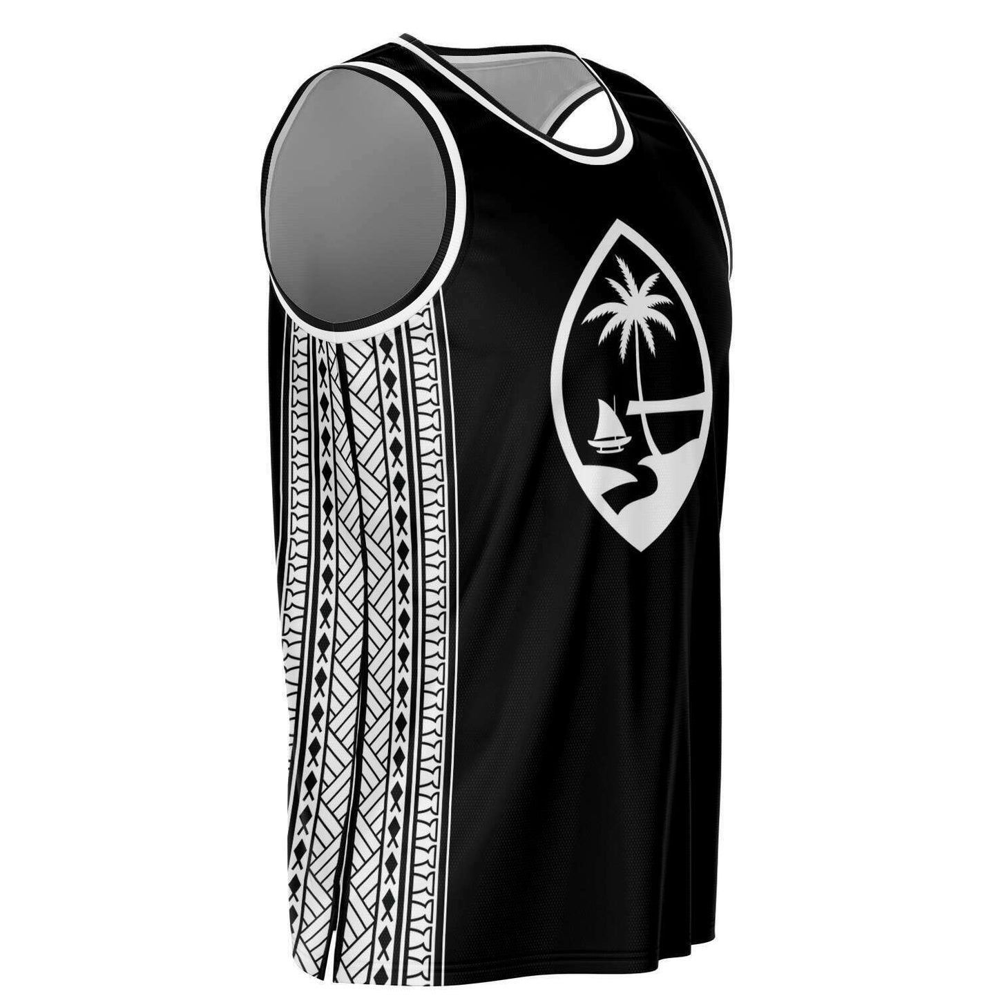 Guam Straight Tribal Basketball Jersey