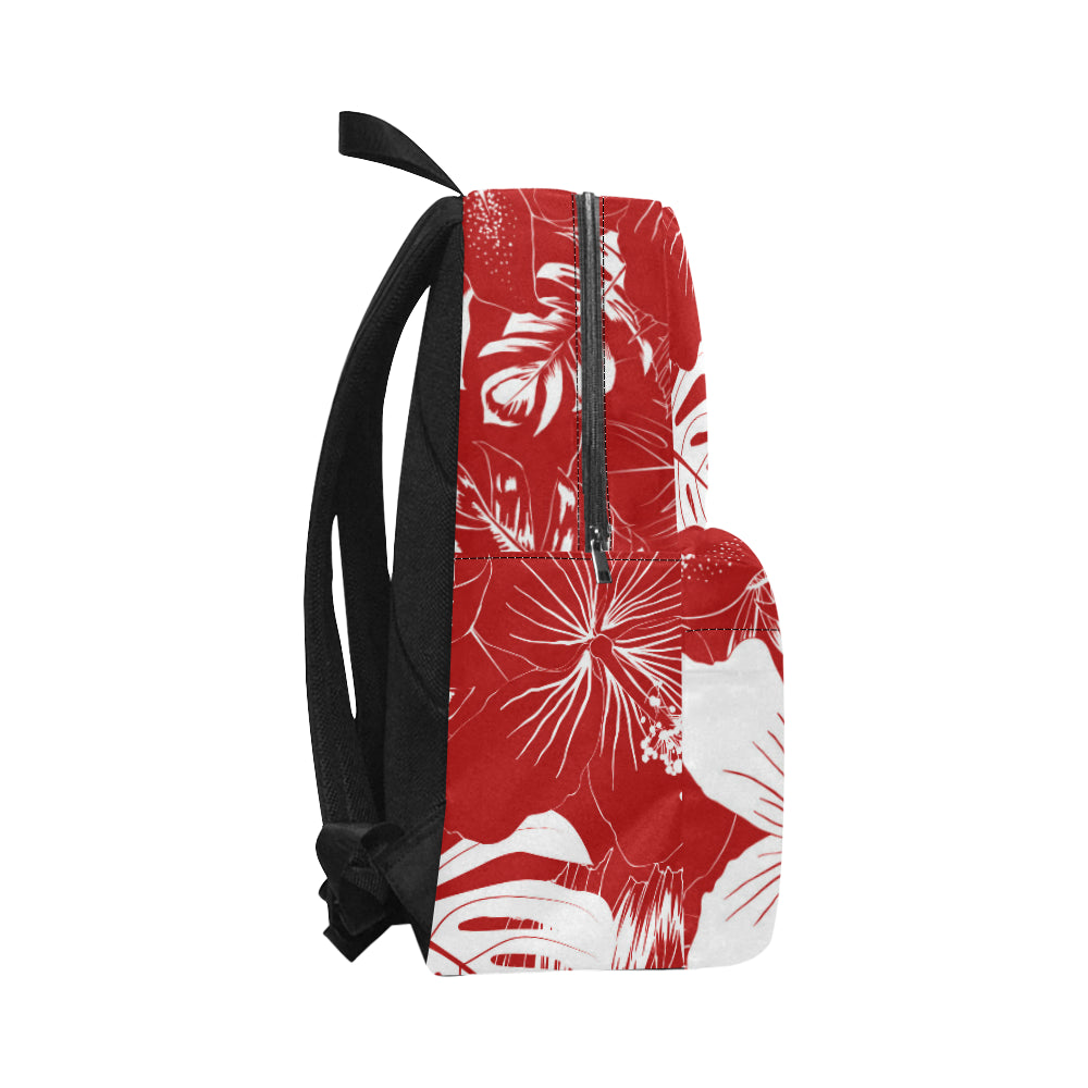 Guam Red Floral Unisex Classic Backpack