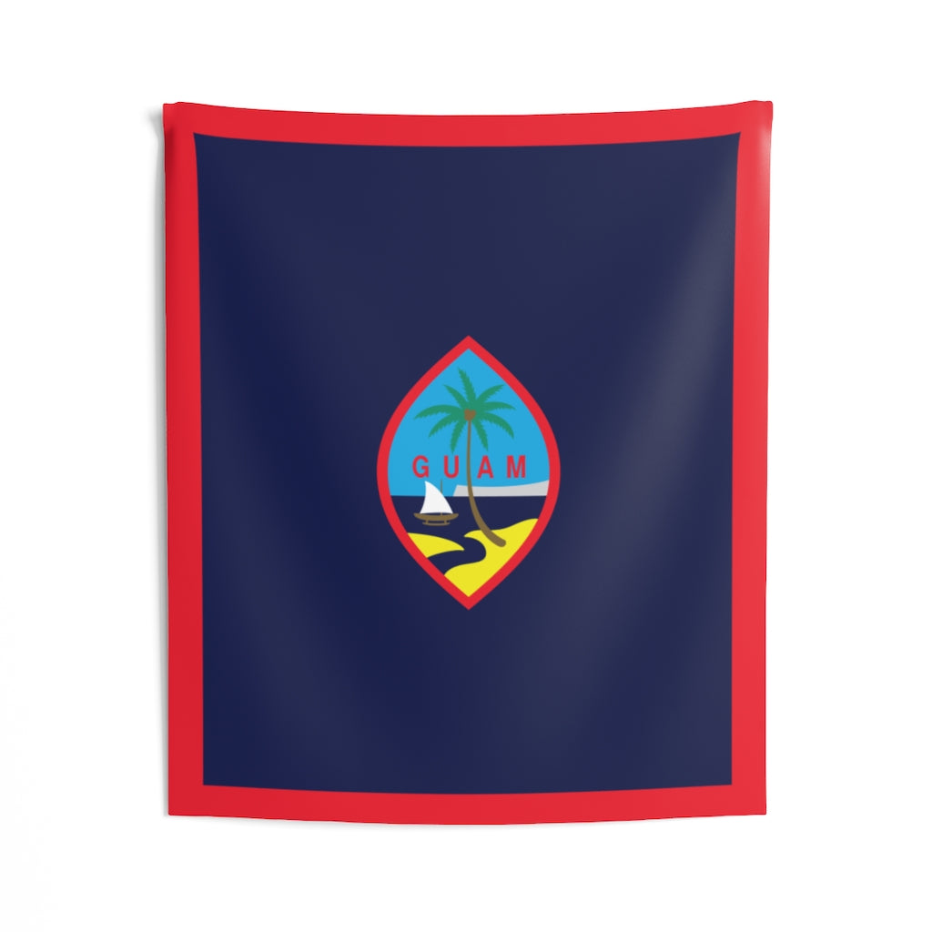 Guam Flag Indoor Wall Tapestry