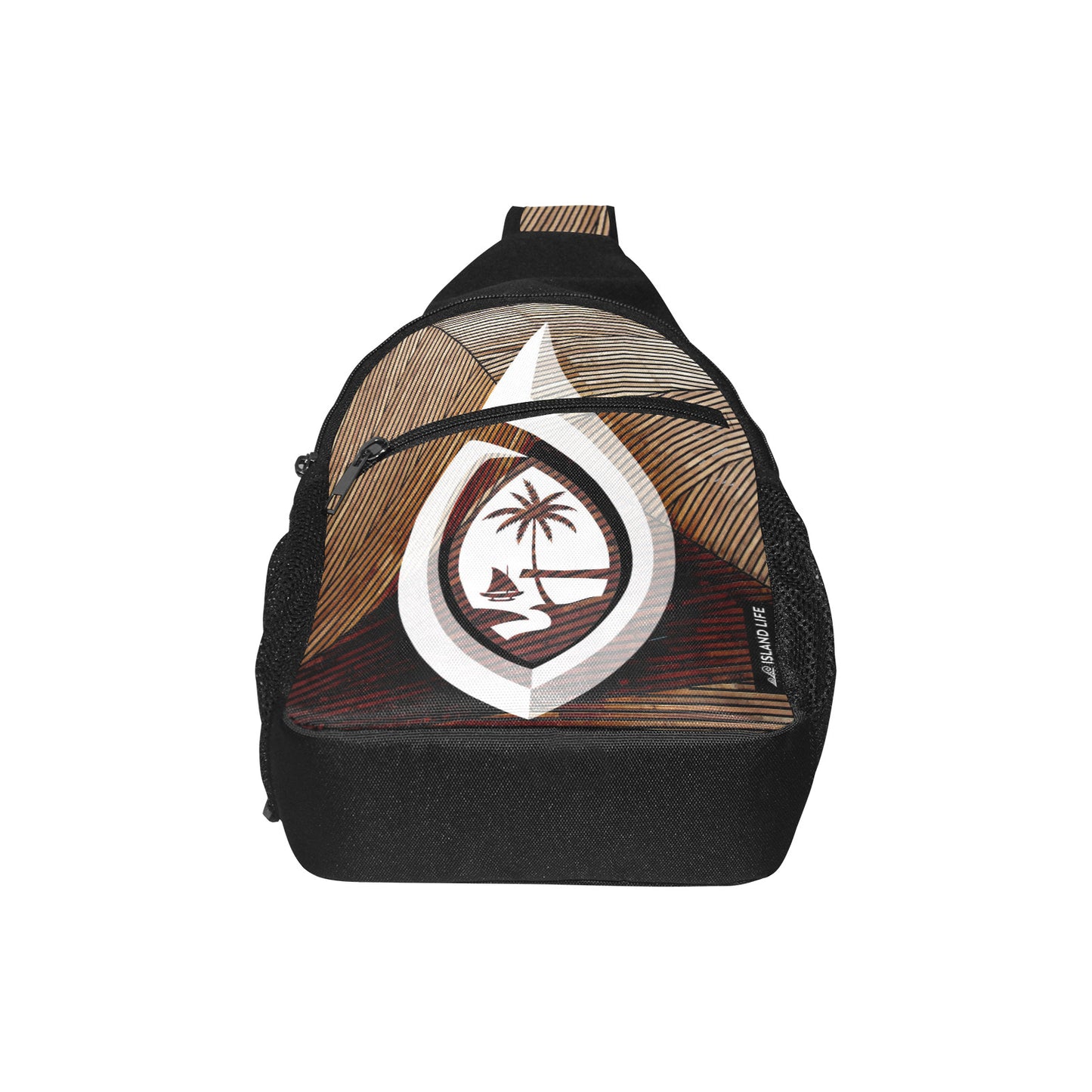 Guam Tribal Hook All Over Print Chest Bag