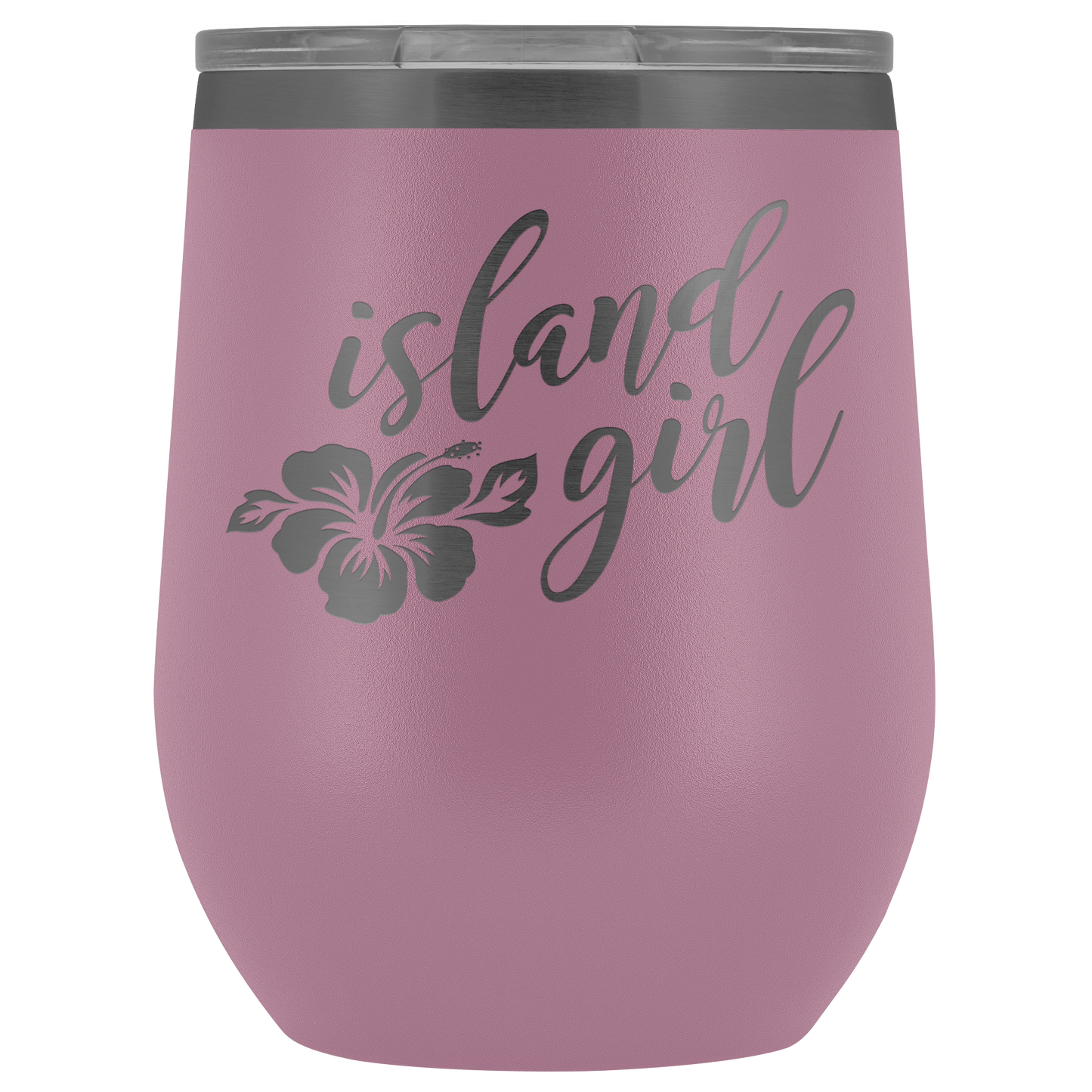 Island Girl Guam Saipan CNMI Wine Tumbler
