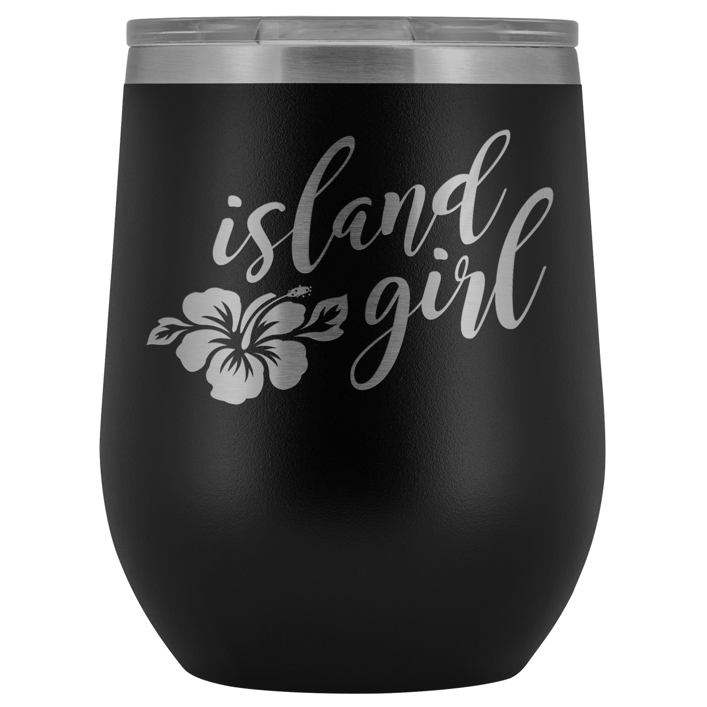 Island Girl Guam Saipan CNMI Wine Tumbler