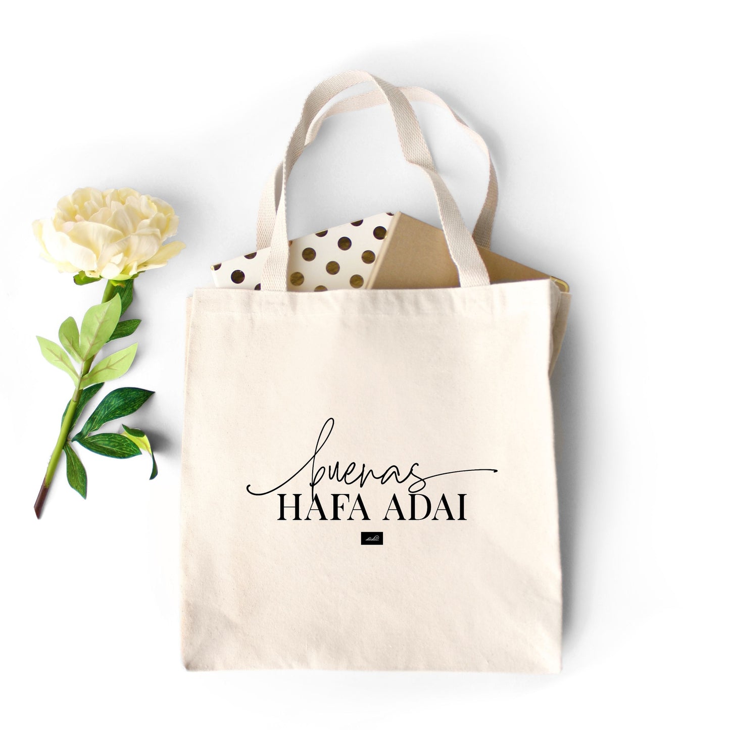 Buenas Hafa Adai Guam CNMI Heavyweight Tote Bag