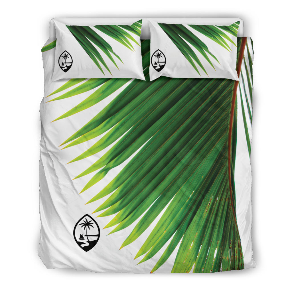 Guam Coconut Leaf Premium Duvet Cover