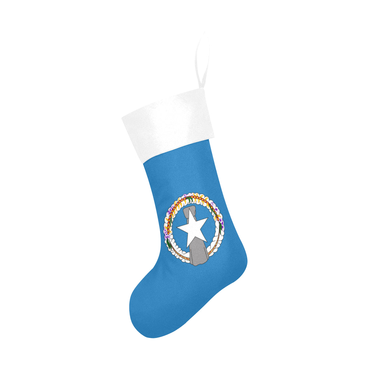 CNMI Flag Christmas Stocking