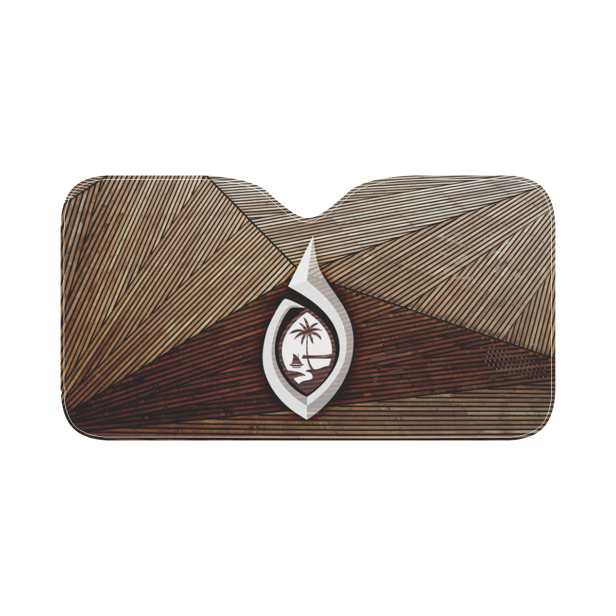 Guam Tribal Hook Car Sun Shade
