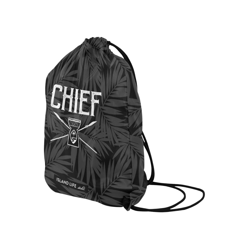 Guam Chief Large Drawstring Bag