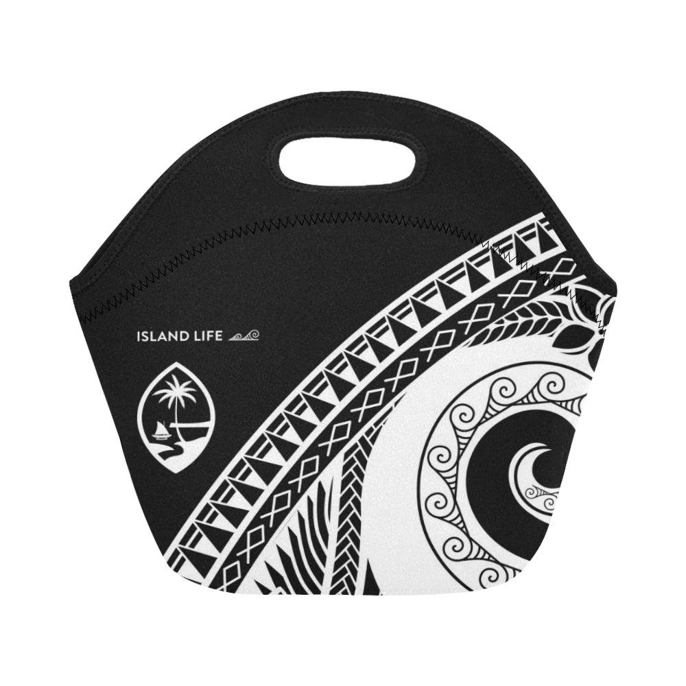 Guam Modern Tribal Neoprene Lunch Bag Small