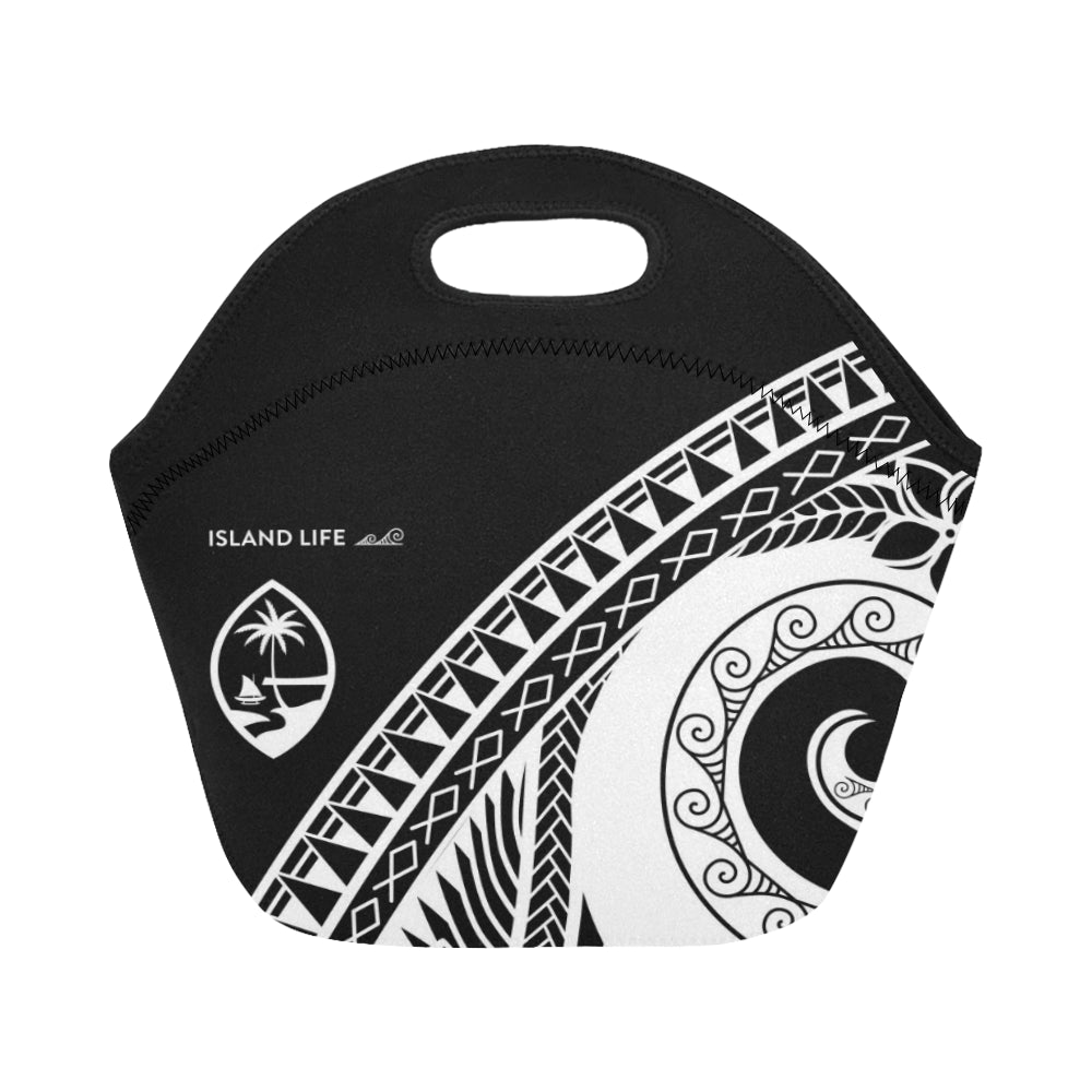Guam Modern Tribal Neoprene Lunch Bag Small
