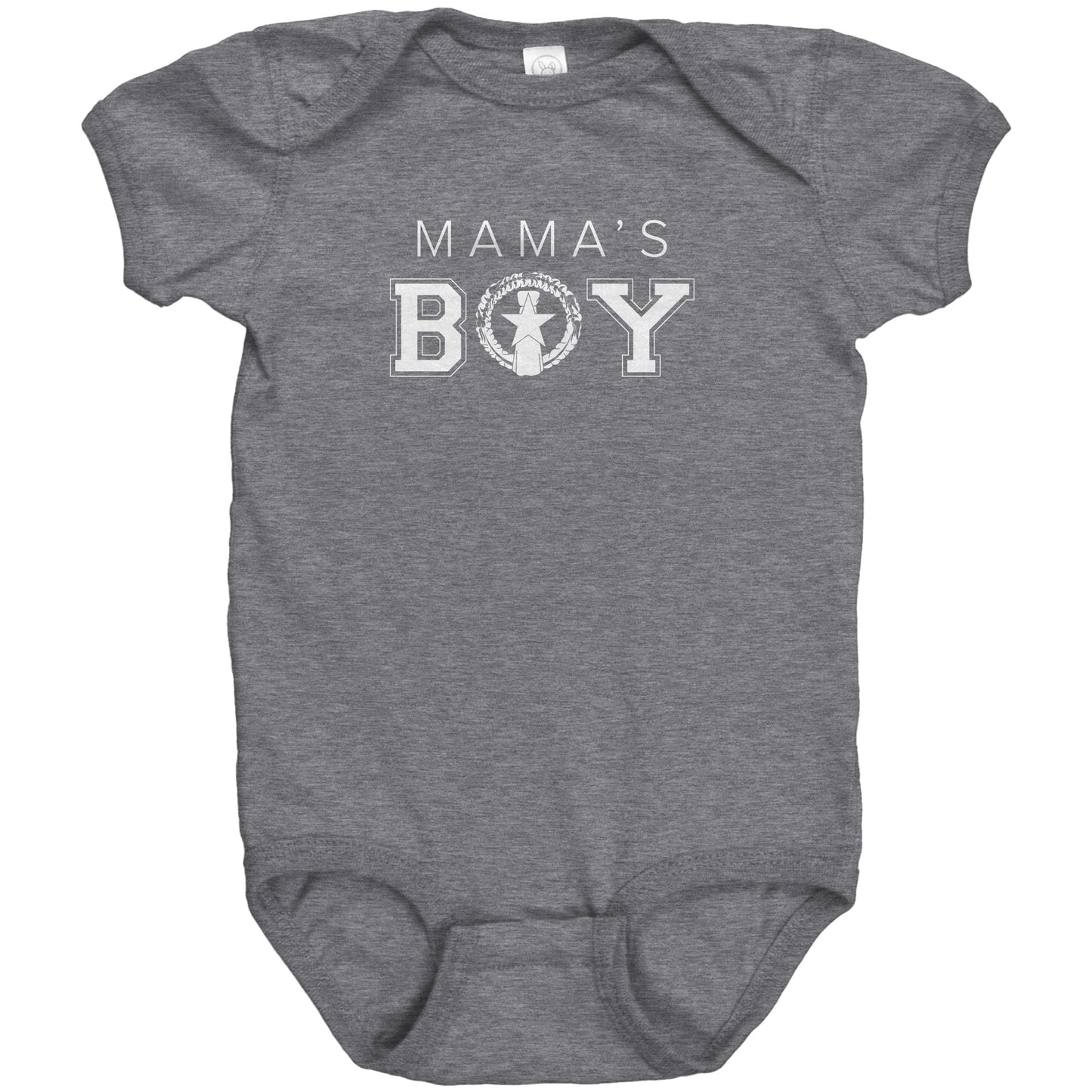 CNMI Saipan Mama's Boy Baby Bodysuit