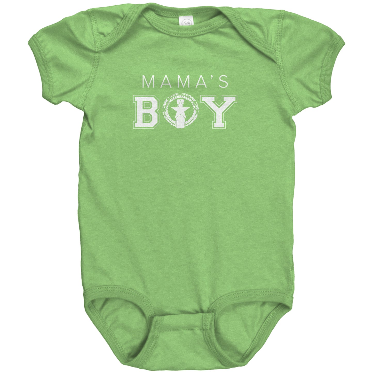 CNMI Saipan Mama's Boy Baby Bodysuit