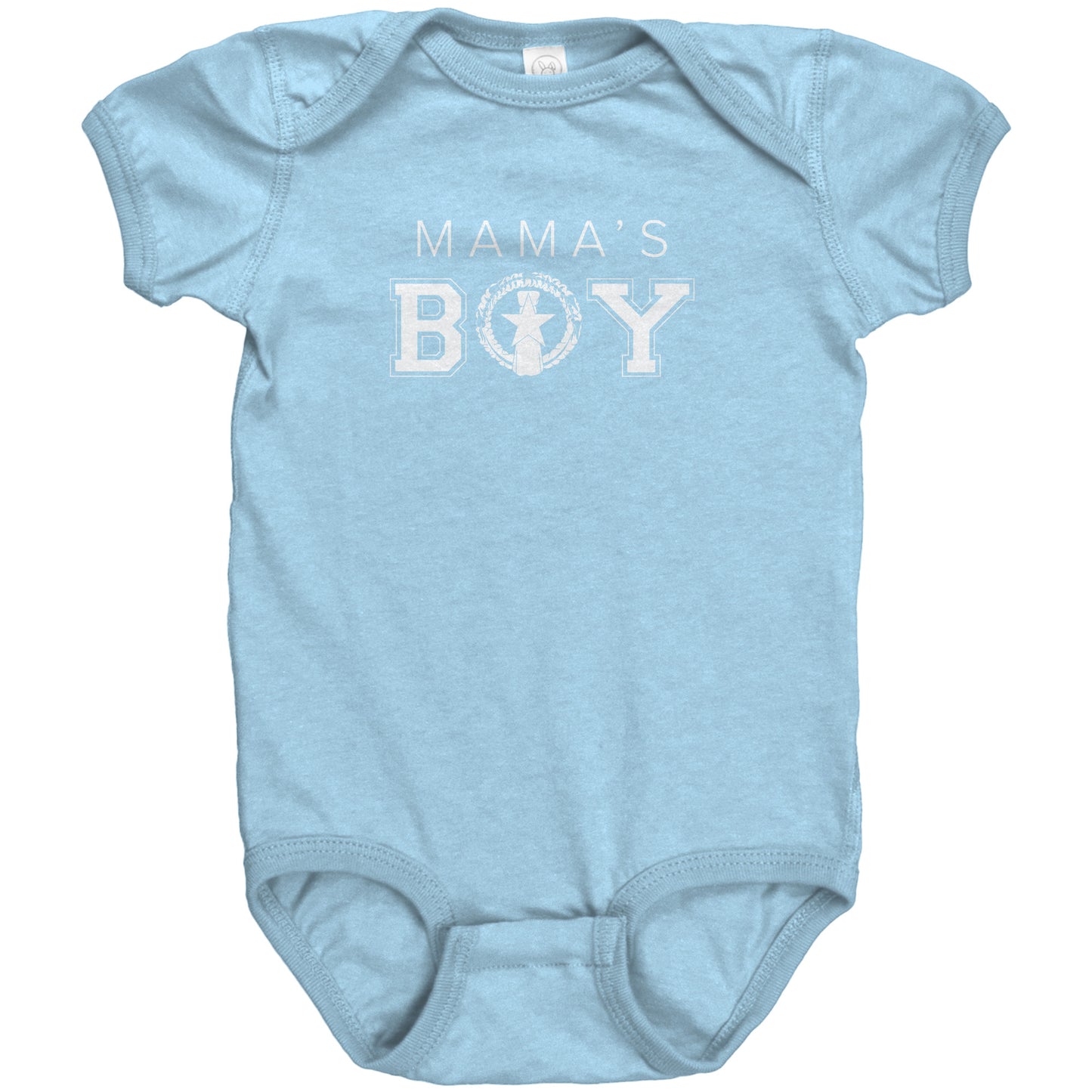 CNMI Saipan Mama's Boy Baby Bodysuit