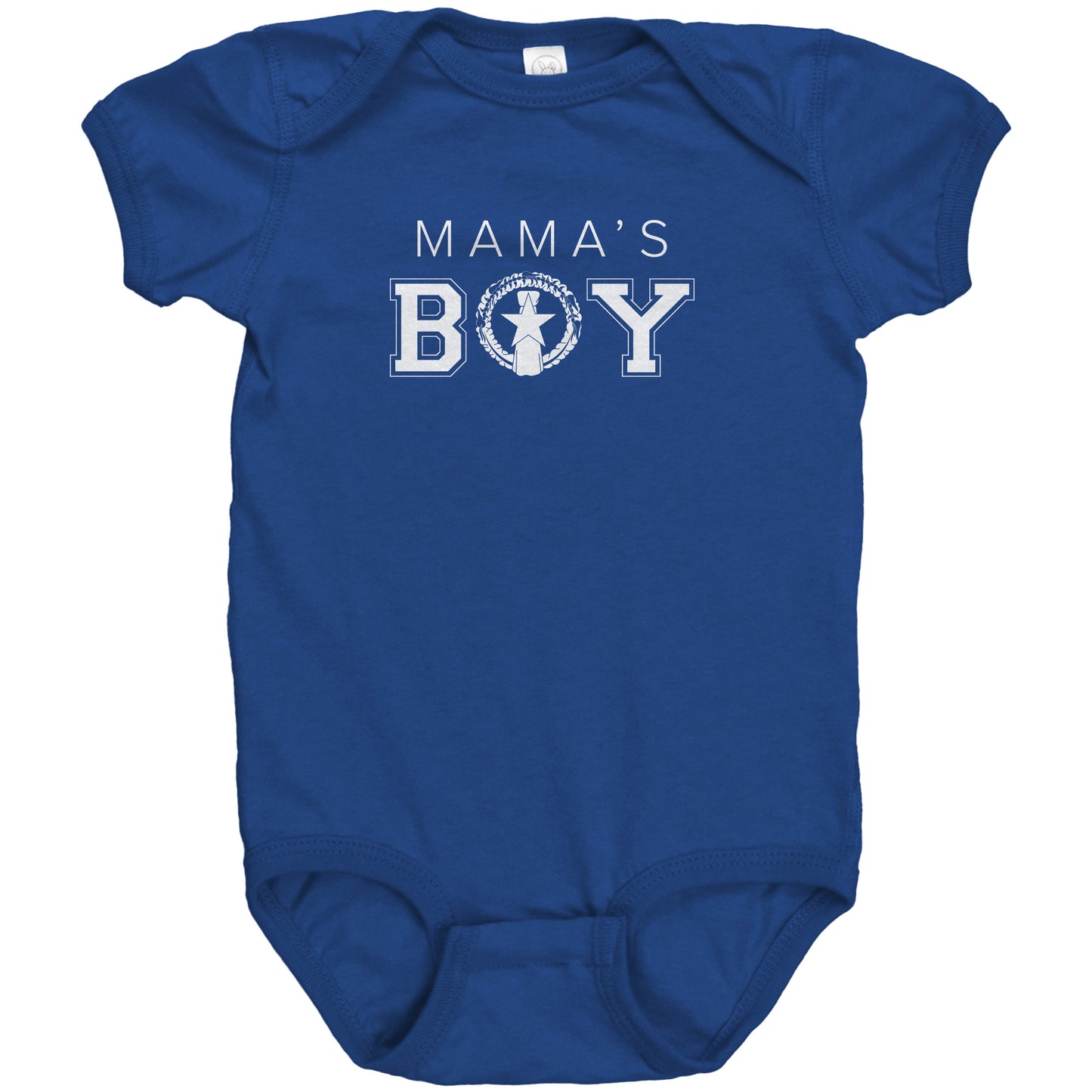 CNMI Saipan Mama's Boy Baby Bodysuit