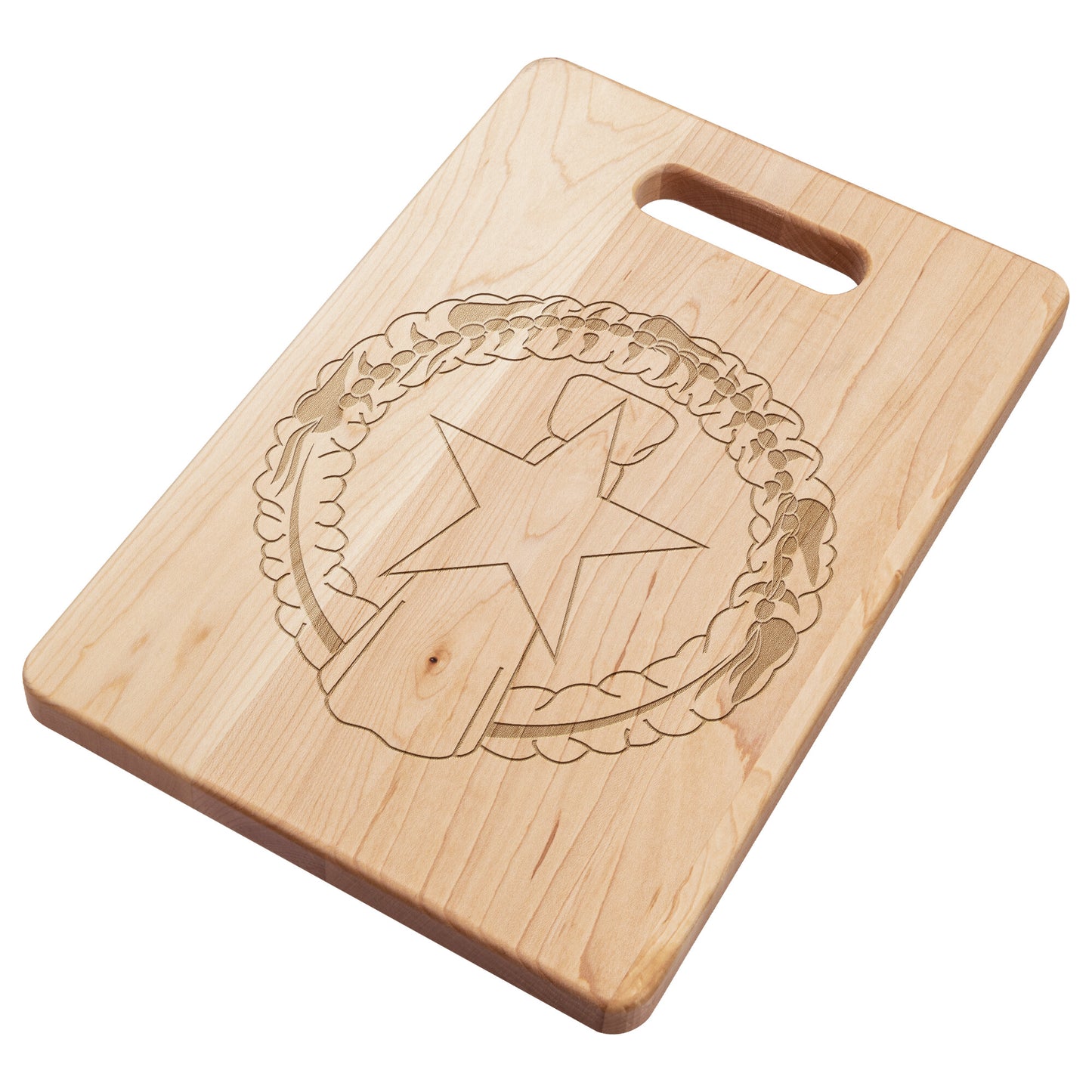 CNMI Seal Saipan Tinian Rota Maple Cutting Board