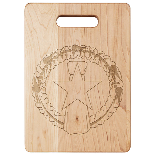 CNMI Seal Saipan Tinian Rota Maple Cutting Board