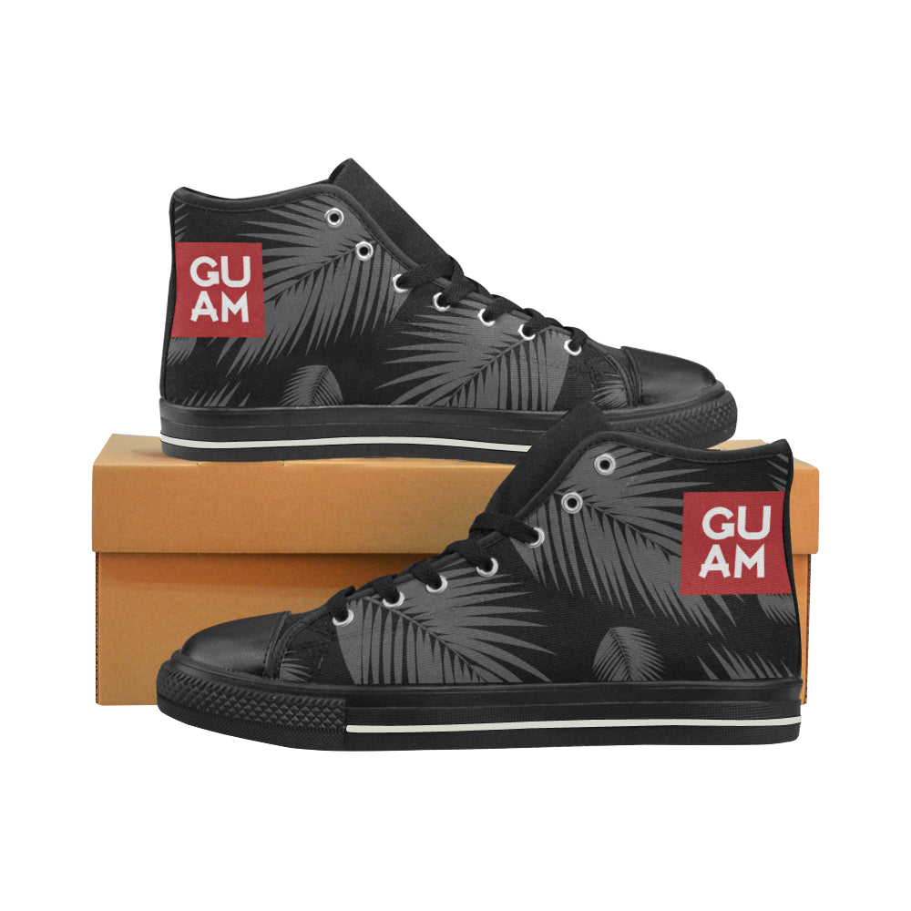 Guam Coconut Leaves High Top Shoe Kids