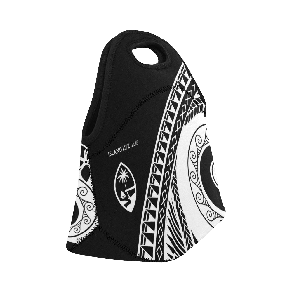 Guam Modern Tribal Neoprene Lunch Bag Small