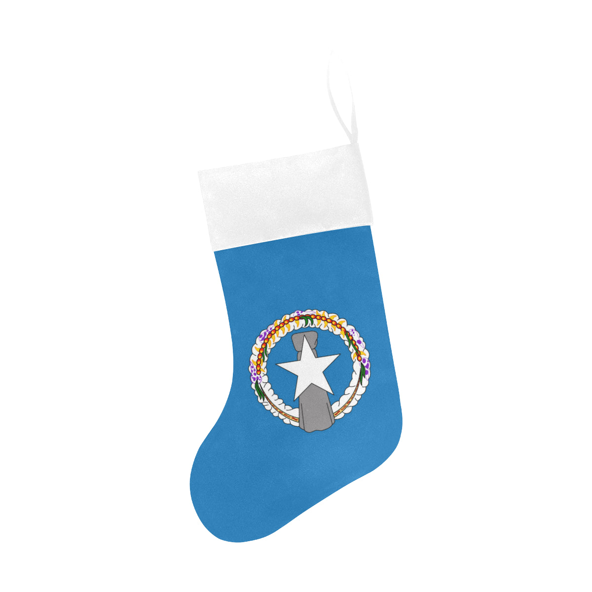 CNMI Flag Christmas Stocking