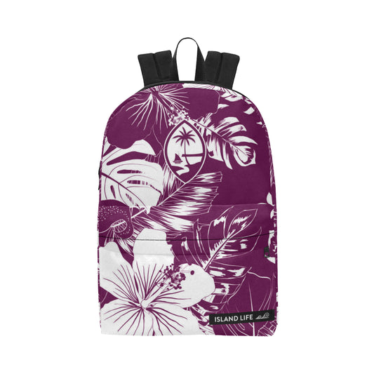 Guam Purple Floral Unisex Classic Backpack