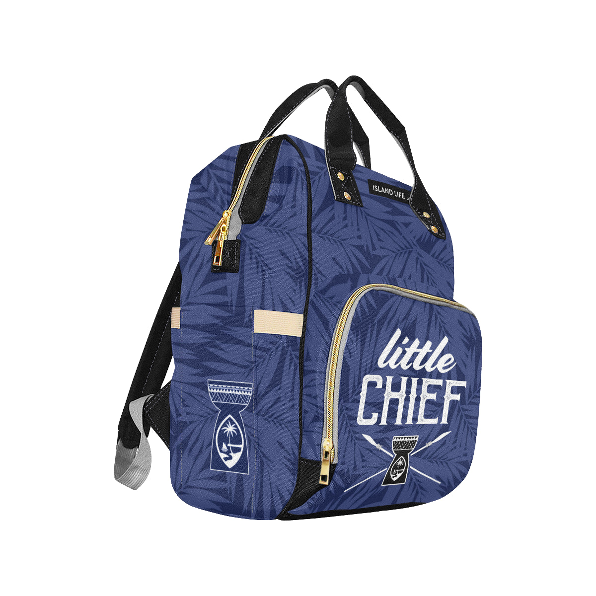 Little Chief Guam Blue Baby Diaper Backpack Bag