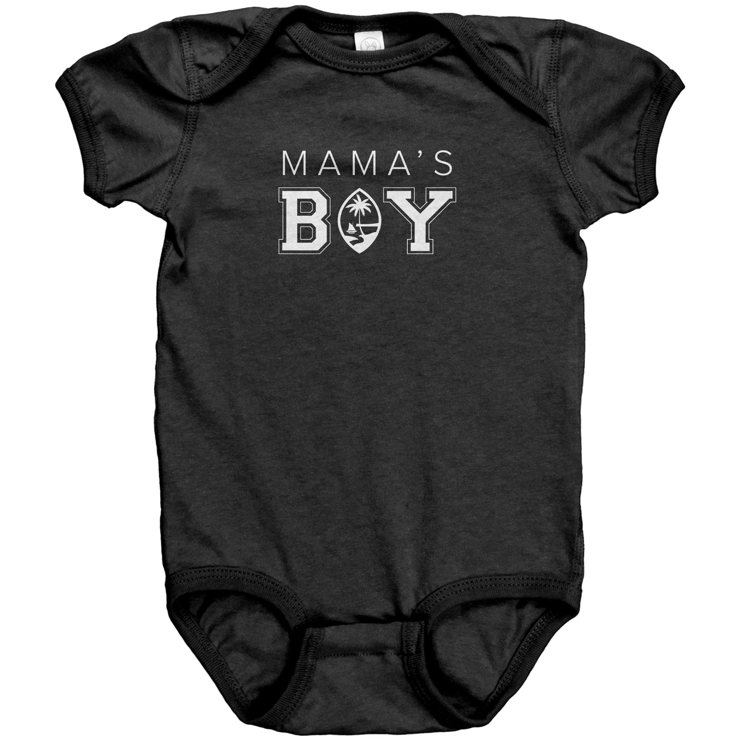 Guam Mama's Boy Baby Bodysuit