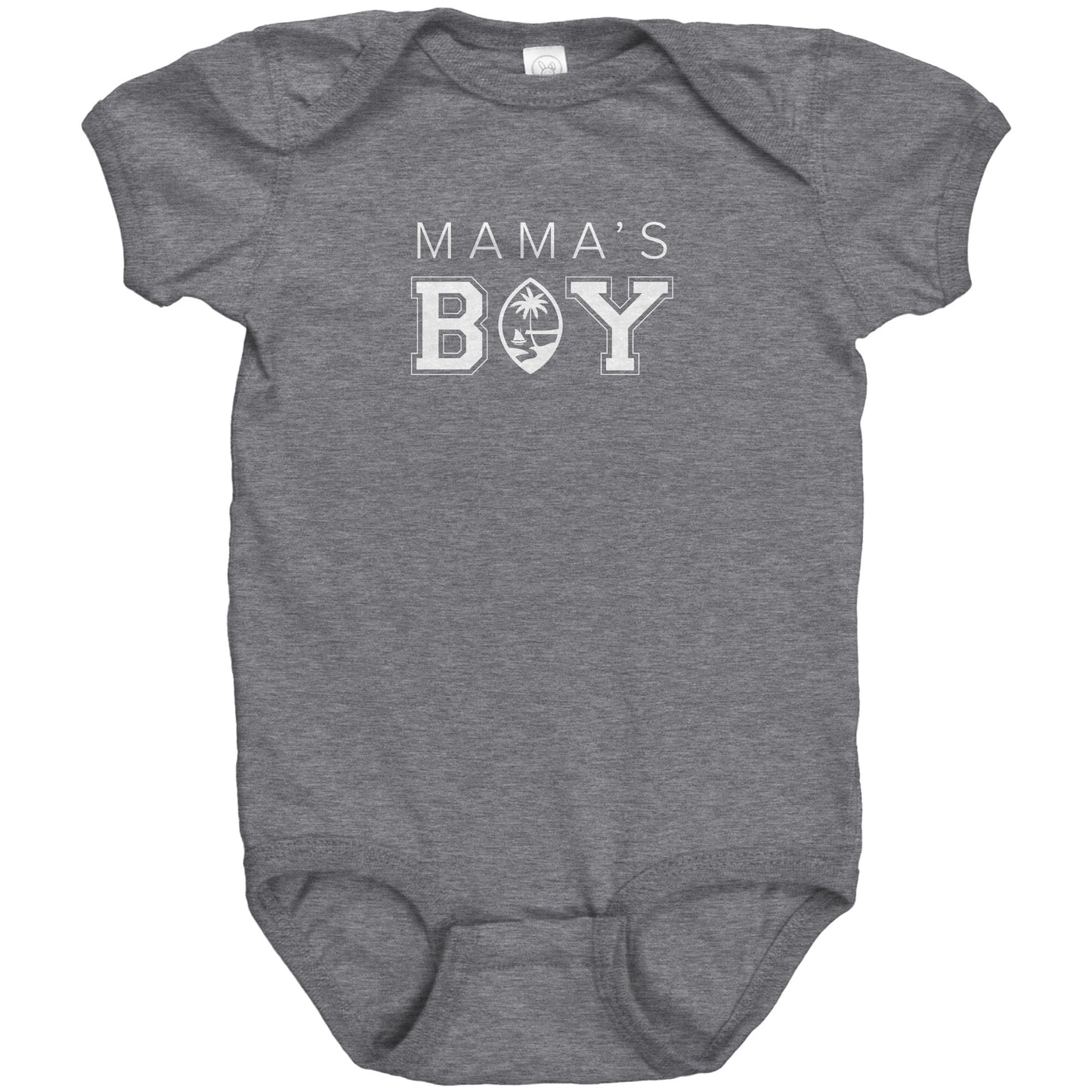 Guam Mama's Boy Baby Bodysuit