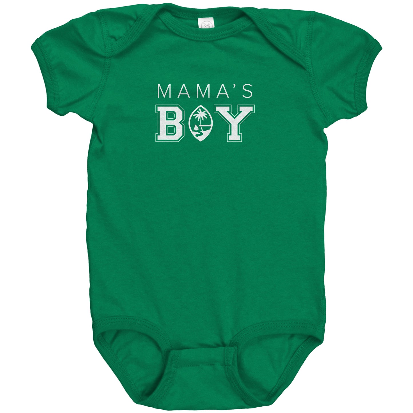 Guam Mama's Boy Baby Bodysuit