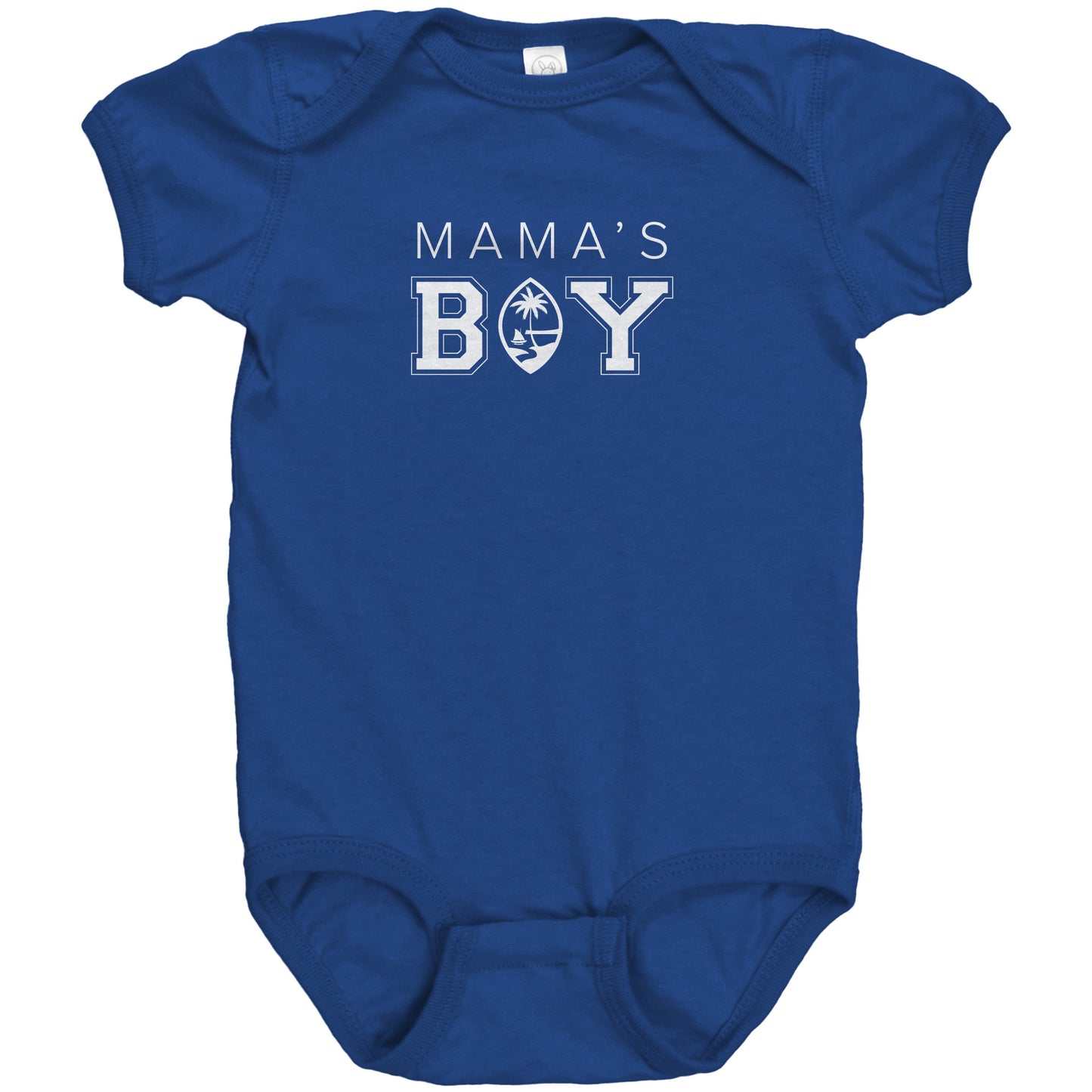 Guam Mama's Boy Baby Bodysuit